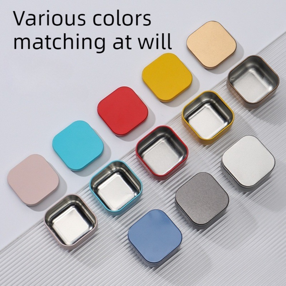 Candle Containers - 20 sztuk pustych, kwadratowych pojemników na