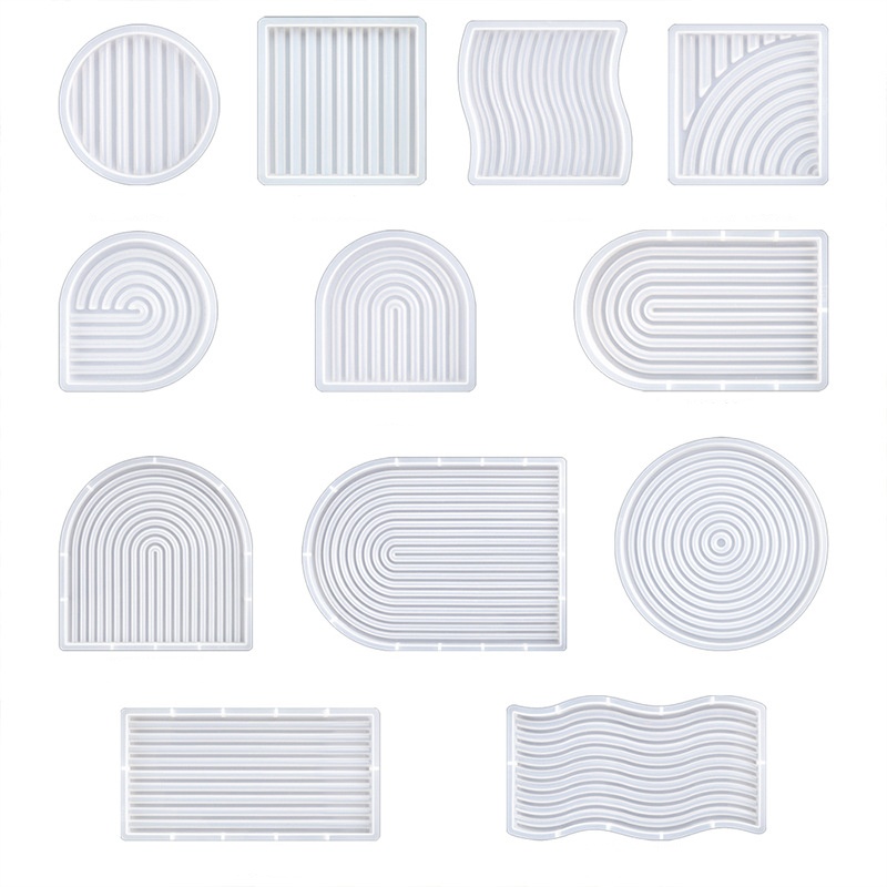 Candle Molds - Forma silikonowa DIY w paski do