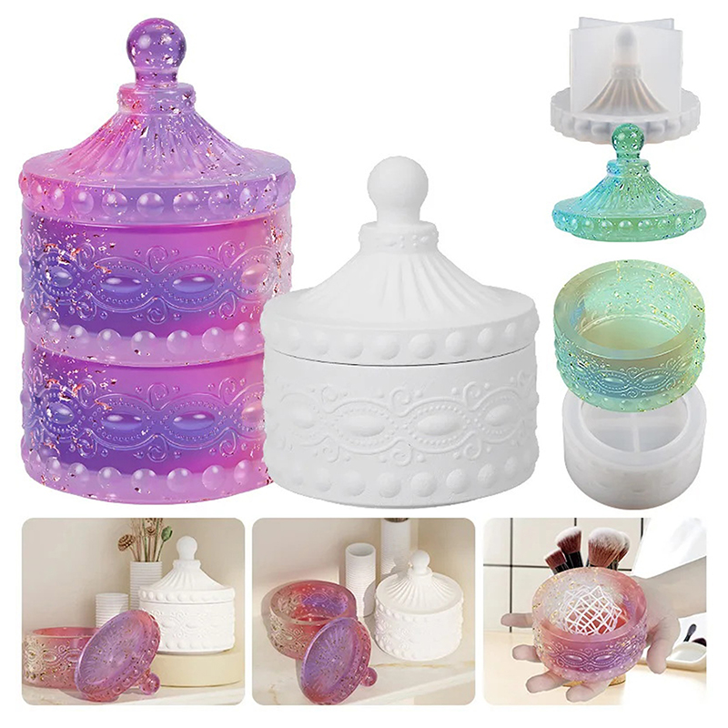 Candle Containers - 1 zestaw Silikonowa Forma do Świec