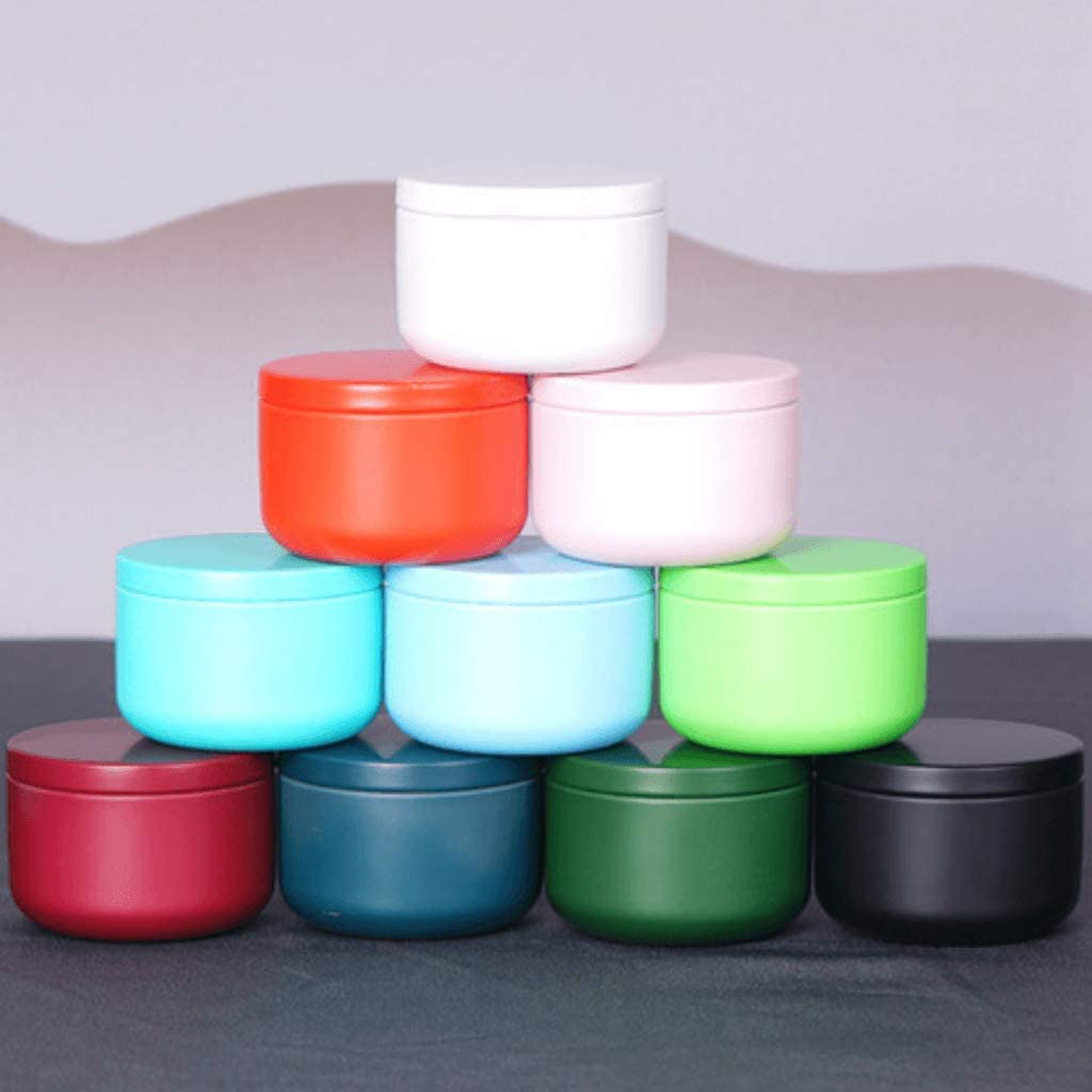 Candle Containers - Puszka na herbatę z hermetycznymi pokrywkami