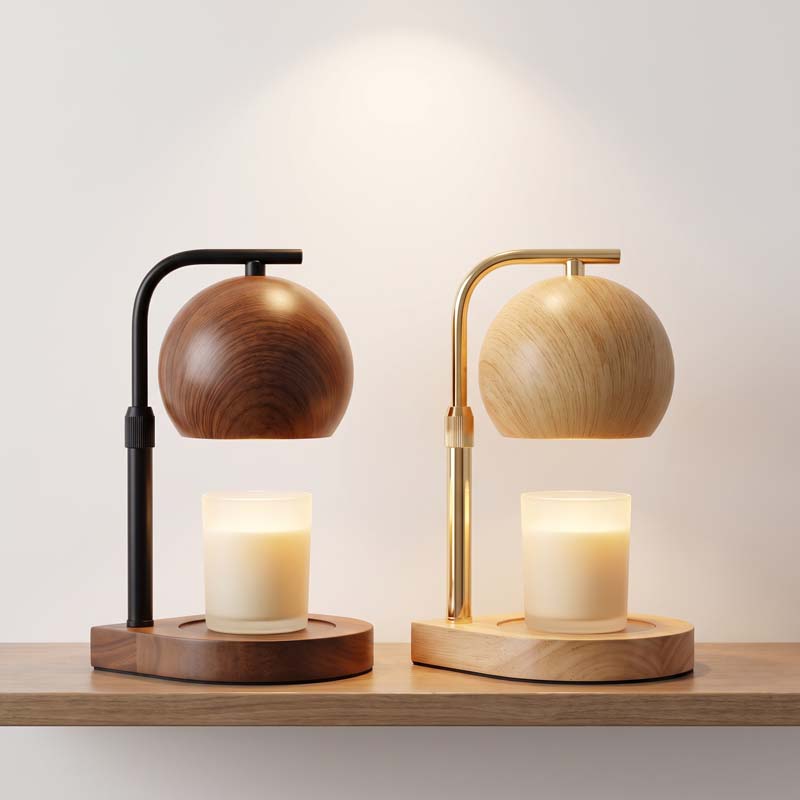 Silk Candle - Nordycka minimalistyczna lampa do podgrzewania świec
