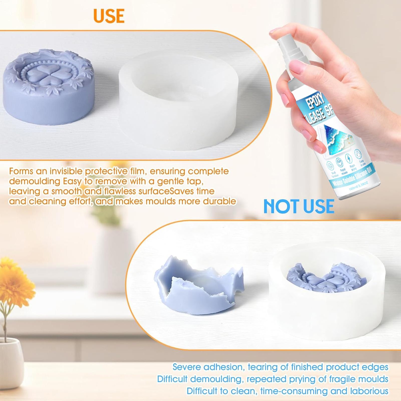 Spray silikonowy do odlewów, s – Candle Molds recenzja i cena