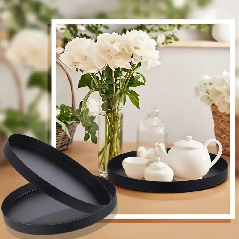 1 szt. Nowoczesna czarna okrąg – Silk Candle recenzja i cena