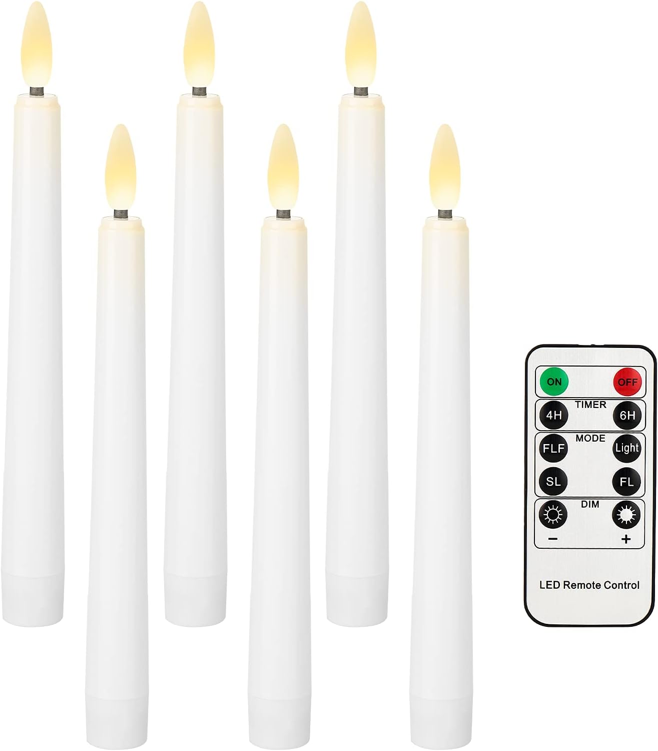 Świeca LED 8 cali, migocząca,  – Candle Wick recenzja i cena