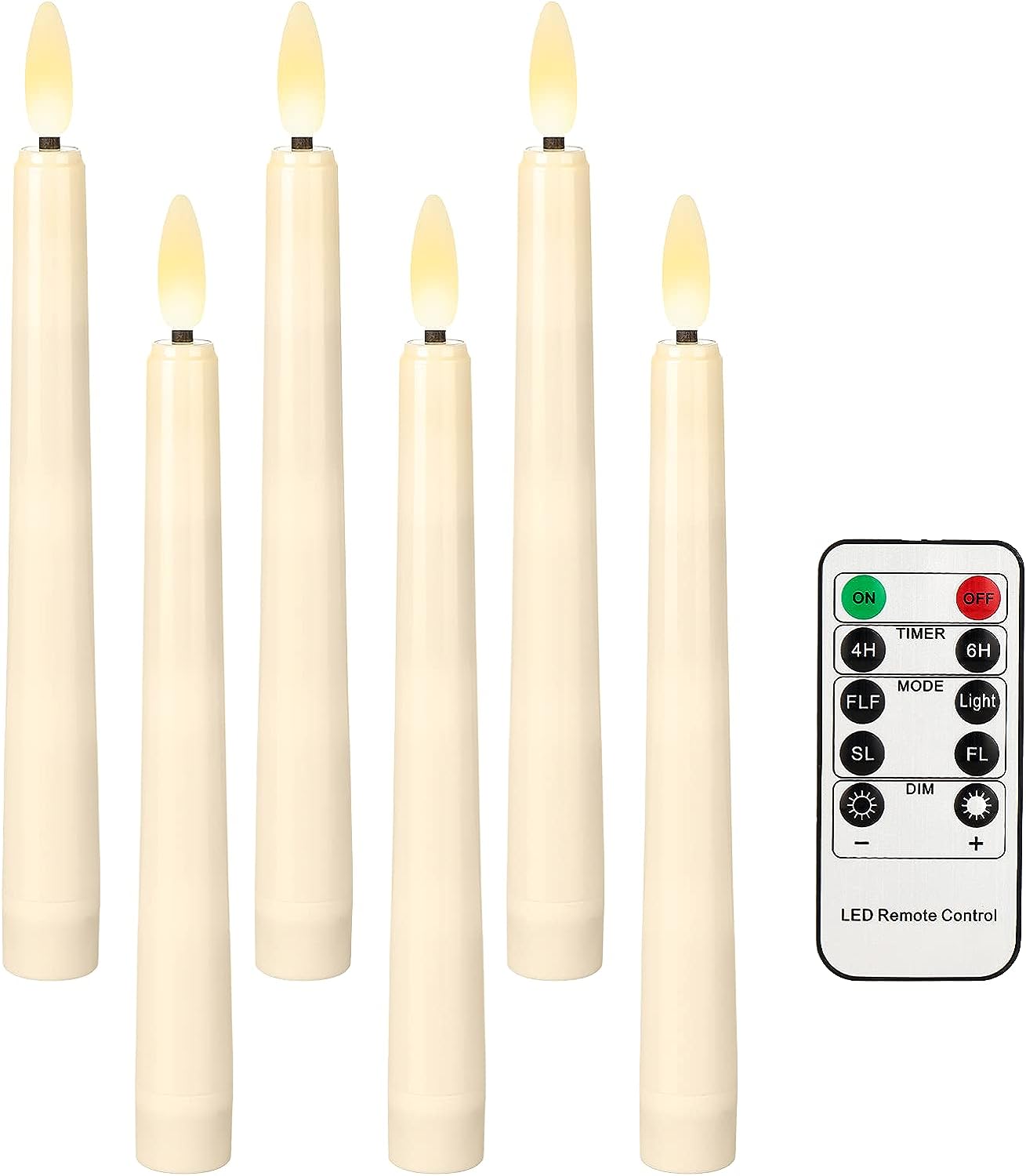 Świeca LED 8 cali, migocząca,  – Candle Wick recenzja i cena