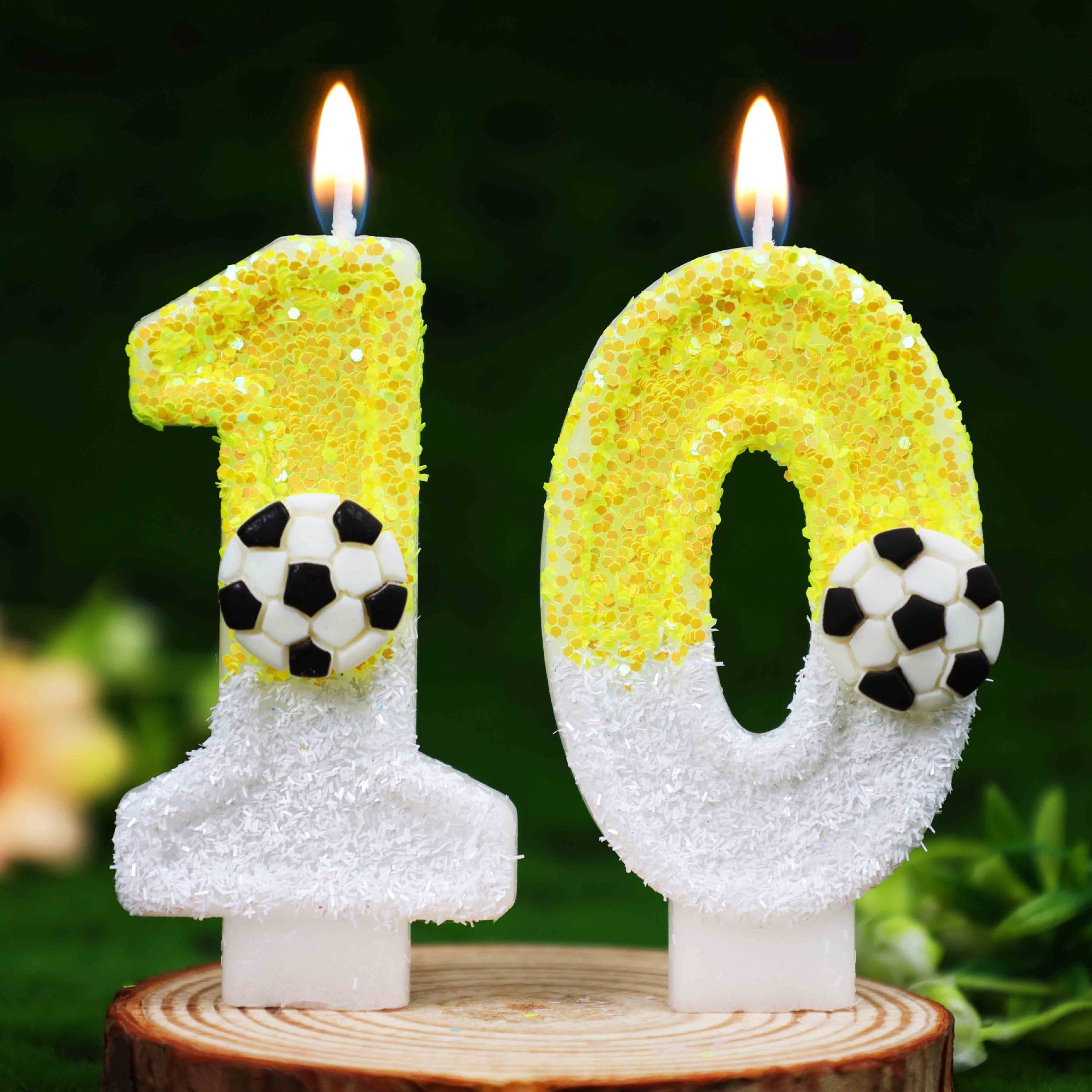 Żółto-białe cekinowe sportowe  – Silk Candle recenzja i cena