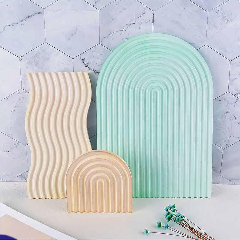 Forma silikonowa DIY w paski d – Candle Molds recenzja i cena