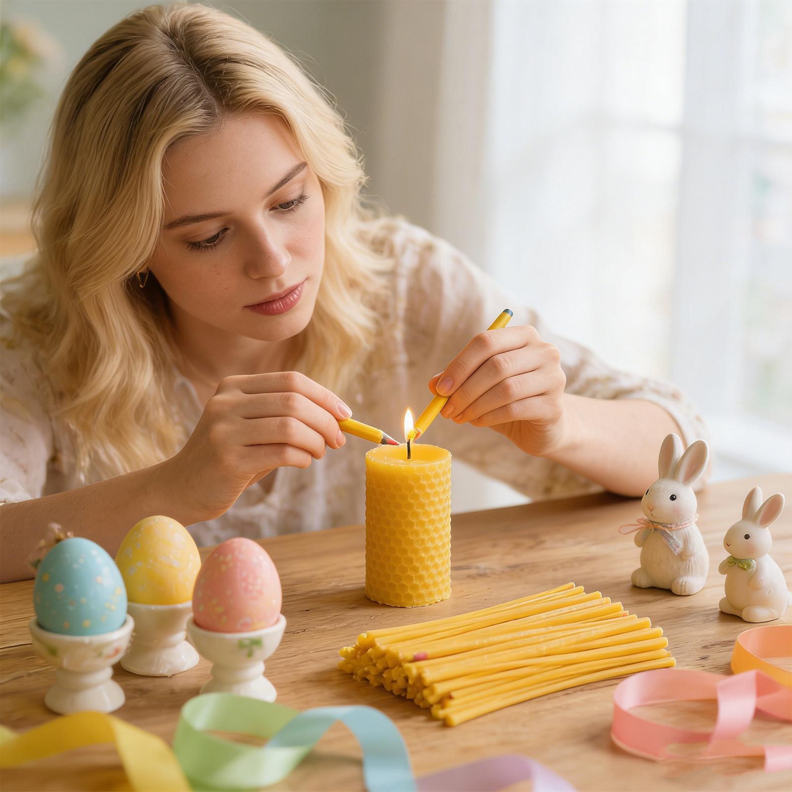 Patyczki z wosku pszczelego do – Candle Making Kit recenzja i cena