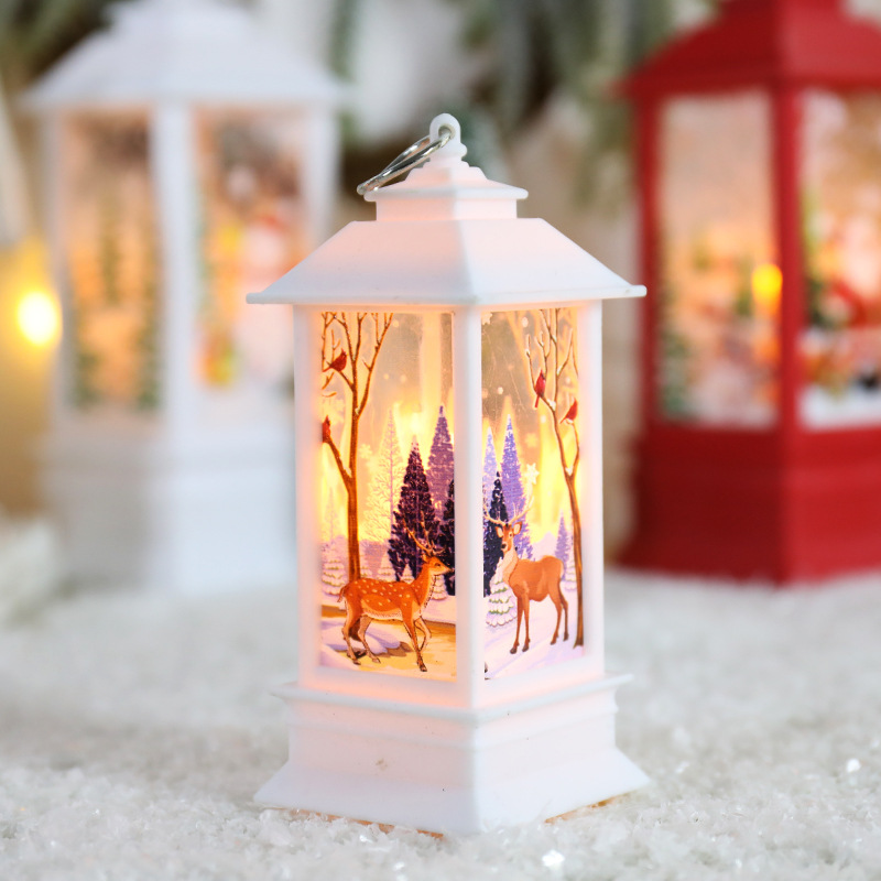 1 szt. Świąteczna lampa wiatro – Candle Containers recenzja i cena
