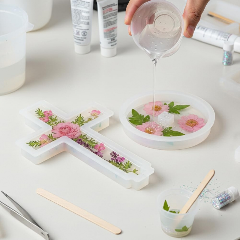 Dwie silikonowe formy z podsta – Candle Containers recenzja i cena