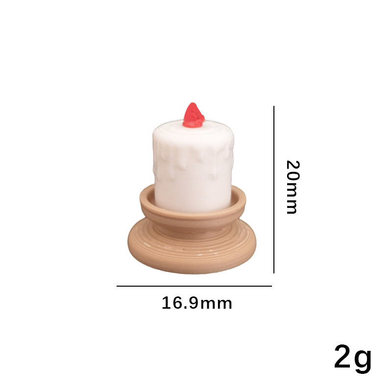 3 szt. Miniaturowe świeczniki  – Candle Wax Scale recenzja i cena
