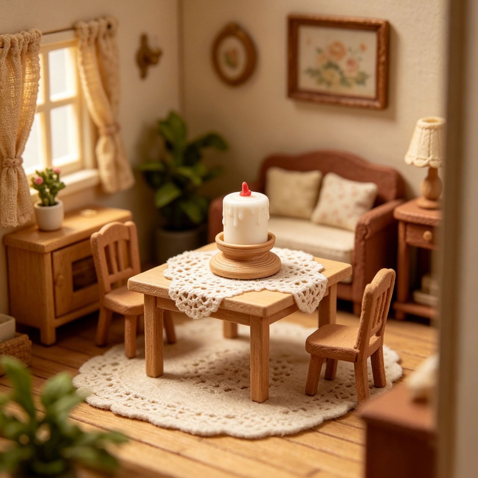 3 szt. Miniaturowe świeczniki  – Candle Wax Scale recenzja i cena
